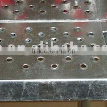 Scaffolding steel plank