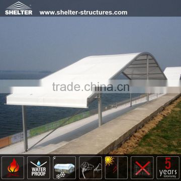 Unique shelter curved roof tent for outdoor activities in China for sale