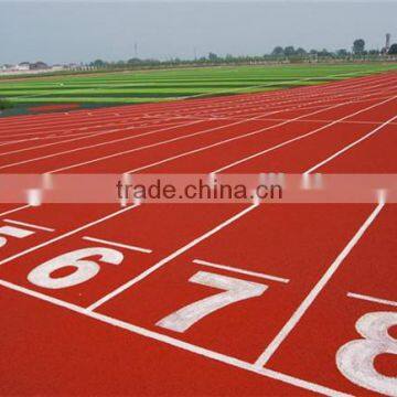 Red or Blue Color Running Track ,13mm Synthetic Rubber Running Track photo-3