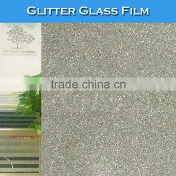 W000 3-5 Years Glitter Diamond Glass Films Window Decoration