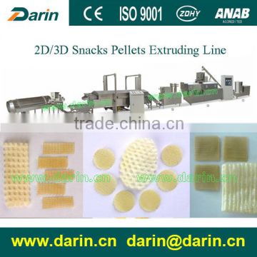 In Uzbekistan Hot Sale 3D Snack automatic processing line