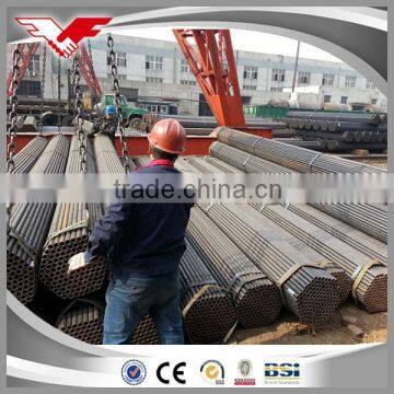 outer diamater 48.3mm or 60.3mm black pipe for scaffolding