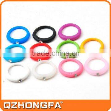King and Queen Engagement and Wedding Finger Ring, New Model Diamond Silicone Wedding Ring photo-3