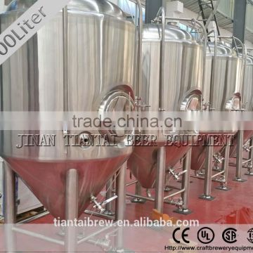 600L insulated beer fermentation tank used