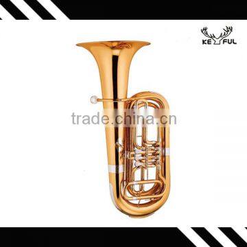 keful bb tone golden lacquer bass tuba