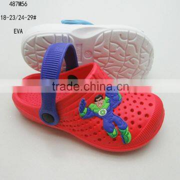 Good looking cartoon EVA garden shoes sandals for boys