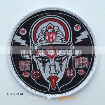 China excellent quality 2016 new arrival custom woven garment label,satin woven label market