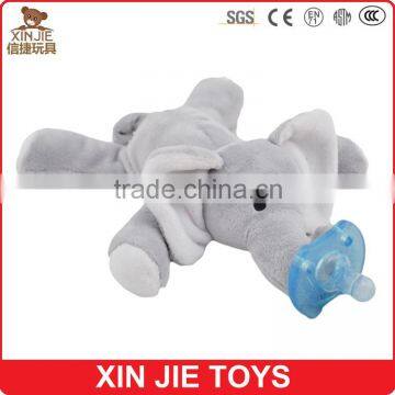 Good Quality Plush Animal Baby Pacifier Toy Customize Plush Deer Pacifier Toy photo-5