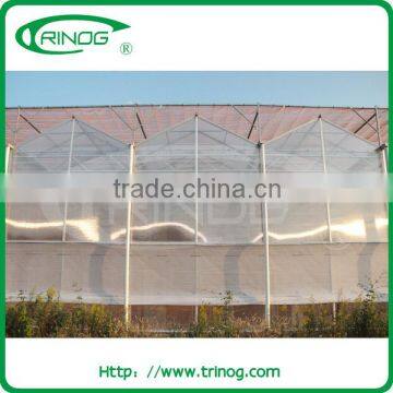 Polycarbonate greenhouse farming