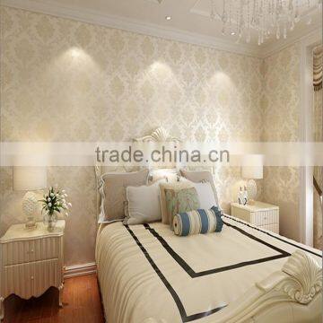 Polyester Non-woven Compound Jacquard Wallpaper for Roof Decoration Wallpaper With the Image of the City Wall Non Woven Wallpape Quality Choice photo-4