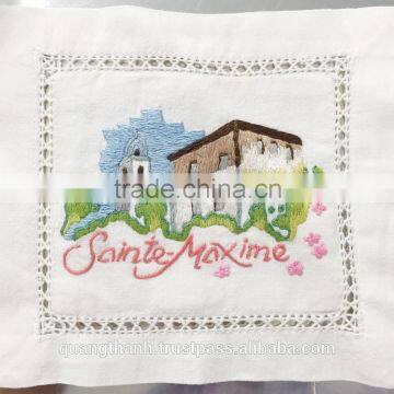 Hand Embroidery Lavender Pillow photo-5