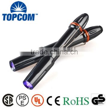 New Arrived Promotional 395nm uv light pen for uv glue