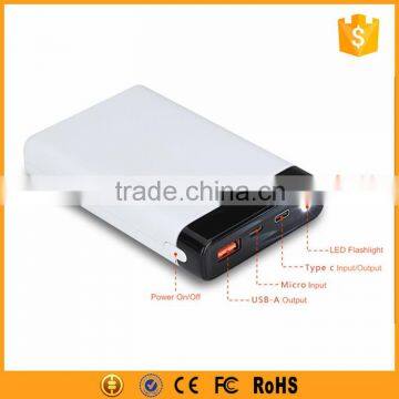 Two-way Fast Charging QC 2.0 10000mah Power Bank With Type c Terminal Quality Choice photo-2