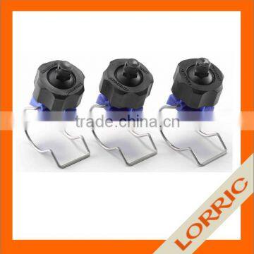 For Coating Machine - Plastic Blind Hole Spray Stop Nozzle With Pipe Clamp photo-3