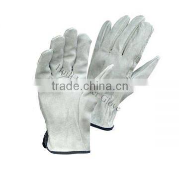 Cheap price full cow skin leather driving glove