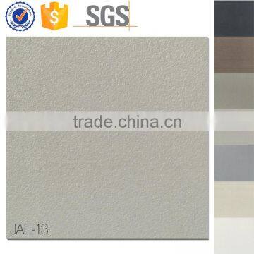 Rough surface double loading porcelain tile, light gray floor tile non slip vitrified
