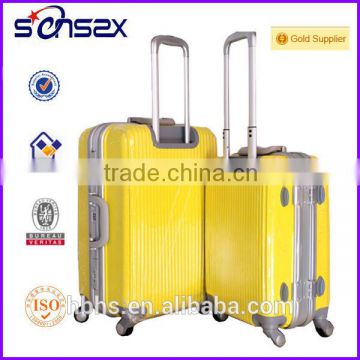 2pcs Top Brands Trolley Luggage Bags With Four Wheels