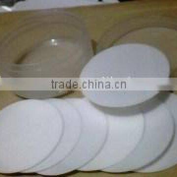 White PE foam cap seal liner for PP PE PET bottles sealing