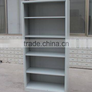 Hot sale decorative stainless steel non-door book shelf