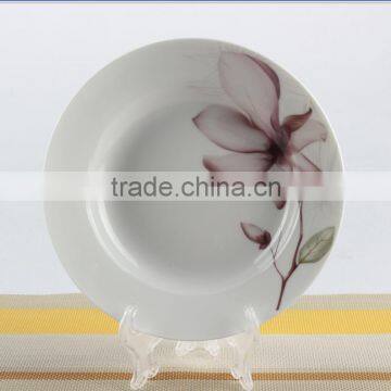 Ceramic New Bone China Soup Plate, Italian Style Charger Plate photo-6