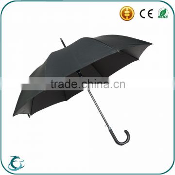 Top quality wholesale custom promotion black golf straight umbrella