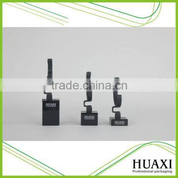 Black High Glossy Small Single Wooden Watch Holder Stand photo-3