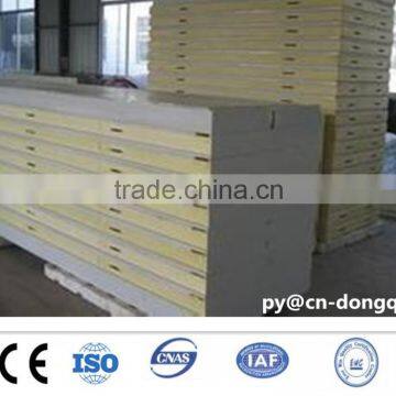 100mm polyurethane(PU) insulation wall panel with camlocks