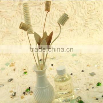 Best selling ceramic flower vase glass bottle sakura/cherryblossom fragrance reed diffuser with rattan sticks and balls