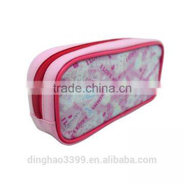 Kawaii Novelty PVC Leather Pencil Case Coin Bags for Students Office School Stationery Storage Bags Supplies photo-4