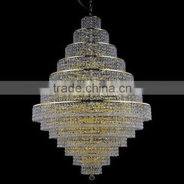 New Designer Modern K9 Crystal Pendant Chandelier Decoration Lighting for Hotel                        
                                                Quality Choice