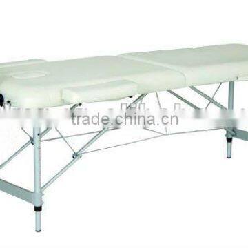 Super quality portable 2 section aluminum massage table