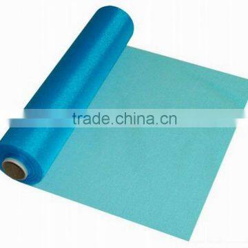 HOT SALE ! Blue Mesh Organza Ribbon Cloth Roll