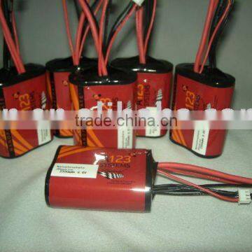 A123 6.6V 2S1P Lifepo4 battery pack for RC models