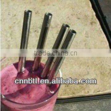 big custom printed stainless steel drinking straw