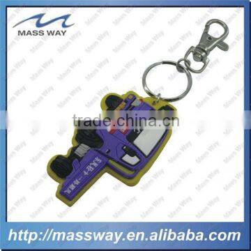 promotional custom 3D car soft PVC keychain