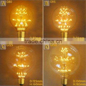 High Power 110V LED Edison Bulb E27 Christmas Decorative LED Bulbs