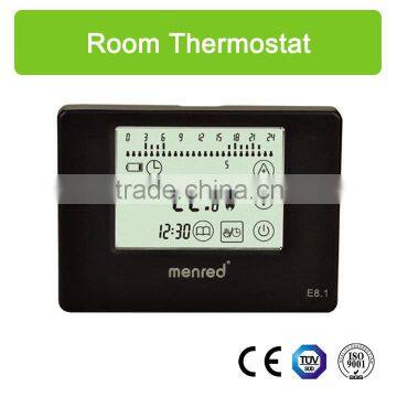 E8.1 room thermostat with batteries