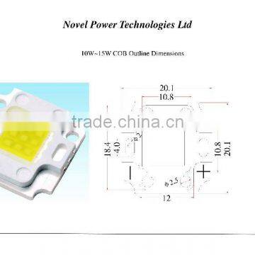 10W COB LED