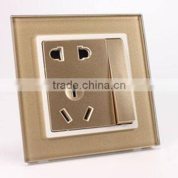 Cheaper 10amp 1 Gang 5 Pin Electric Wall Socket Switch photo-5