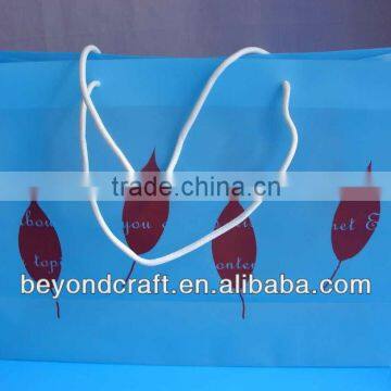 GOOD price pp plastic gifts bag rope shopping bag