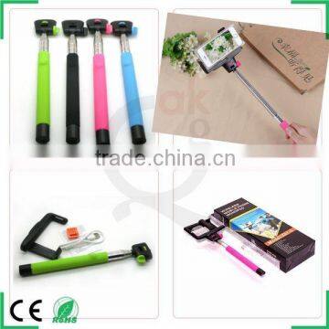 Wireless Monopod Selfie Stick Telescopic Built In Bluetooth Phone holder