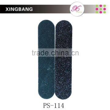 professional salon nail file, shiny black nail care tools for nail art