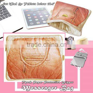 2016 Best Product Pink Tyvek paper Woman Laptop Bag Document Bag