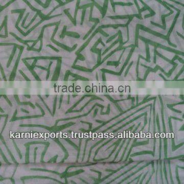 Custom Style and Printed Pattern polyester printed fabric / polyester discharge printing fabric