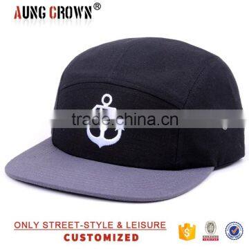 wholesale oem new 5 panel hat cap