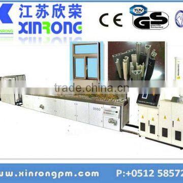 China supplier pvc window and door profile extrusion making machine