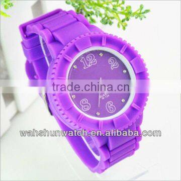 Guangzhou 2013 Sports silicone gift watch/fashion silicone watch