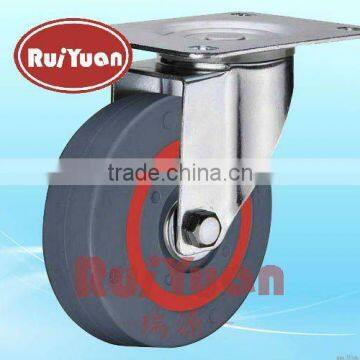 European type sandwich swivel industrial casters