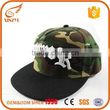 Fashion flat brim wholesale free snapback hats and caps