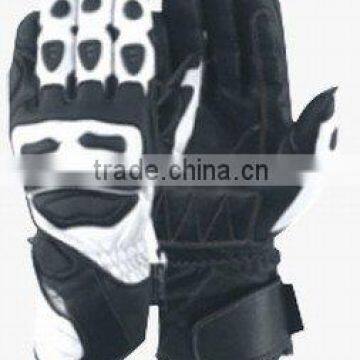 Dl-1482 Leather Motorbike Gloves